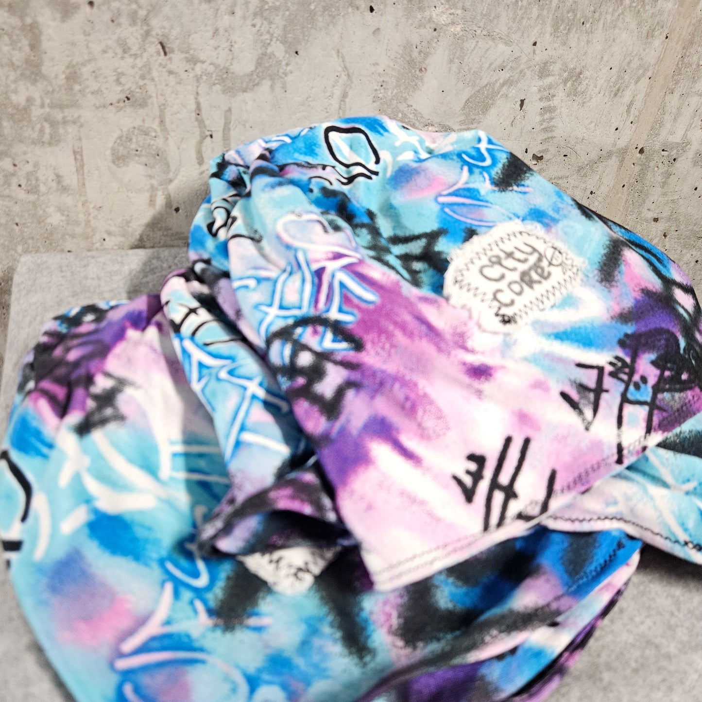 graffiti slouch beanie