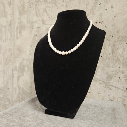 pink pearl necklace