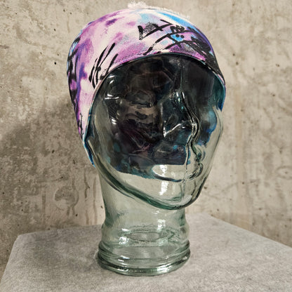 graffiti slouch beanie