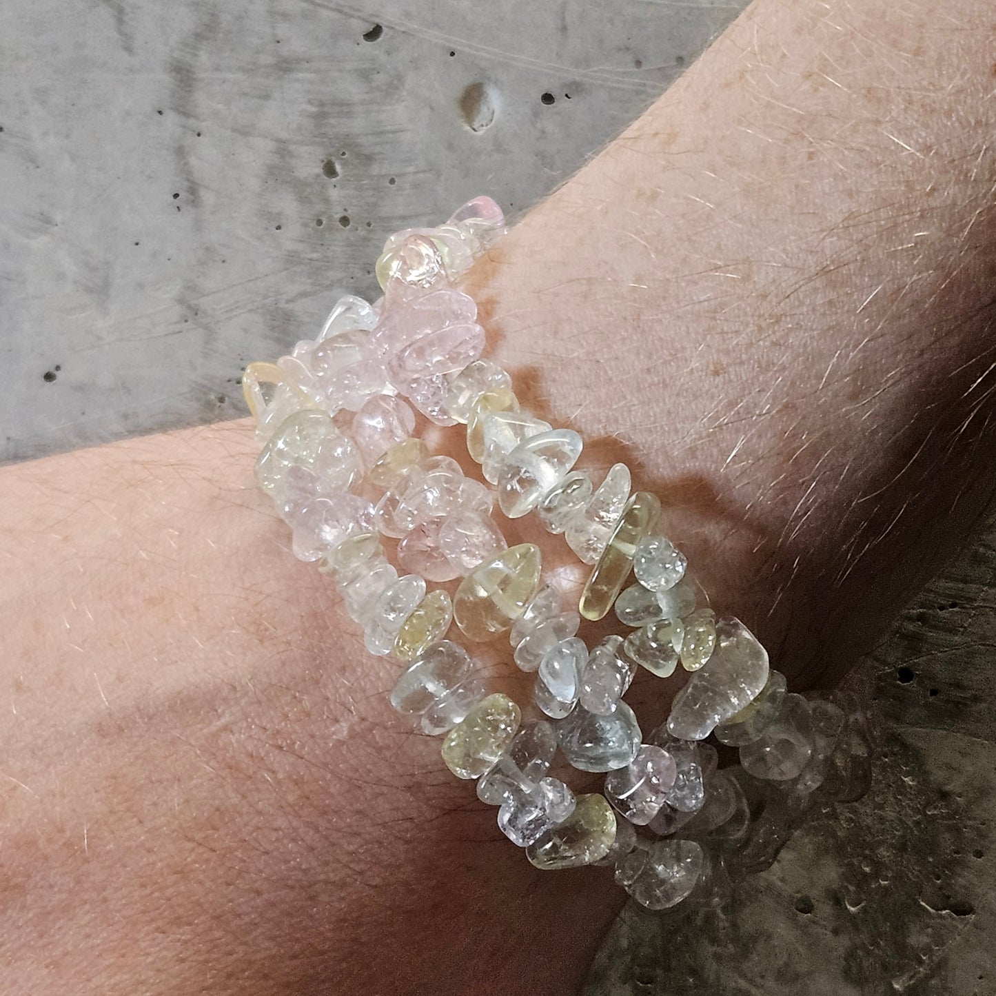 broken bottle bracelet