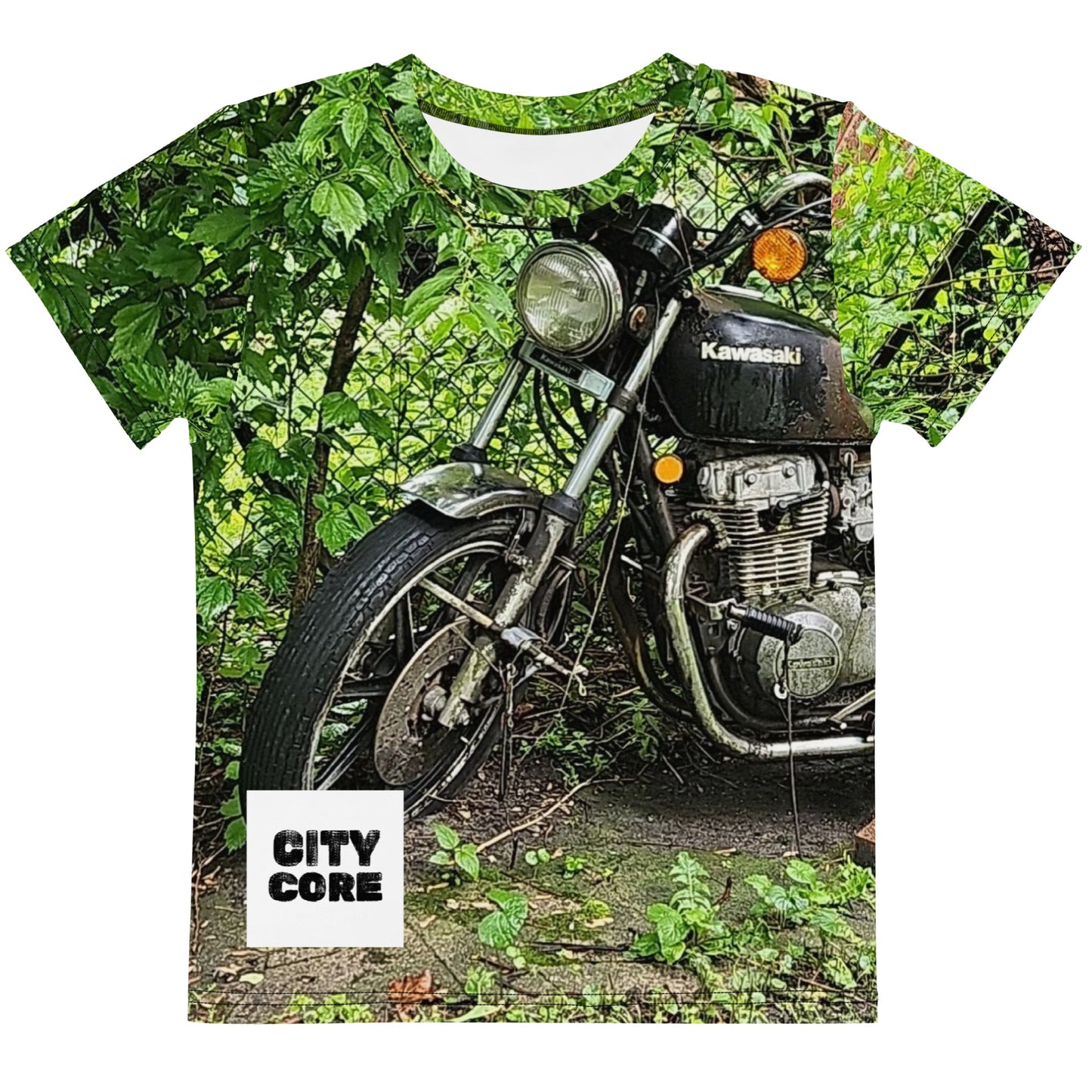 motorcycle kids t-shirt.